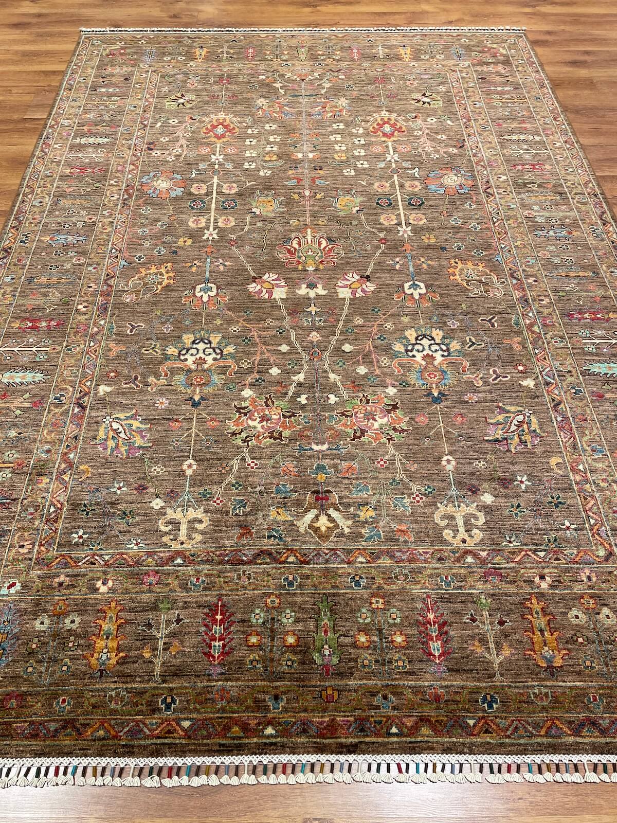 Afghan Binbirgece Handwoven Rug – 206X297 by Camel Carpet