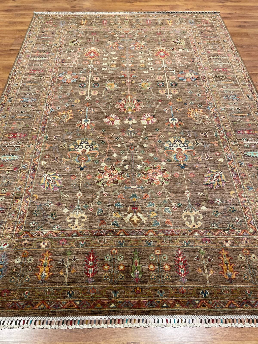 Afghan Binbirgece Handwoven Rug – 206X297 by Camel Carpet
