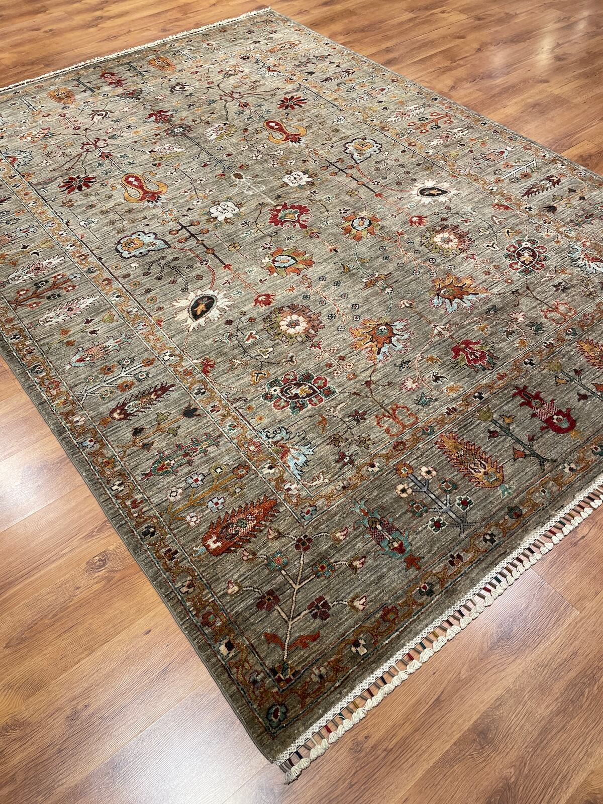 Afghan Binbirgece Handwoven Rug – 216X295 by Camel Carpet