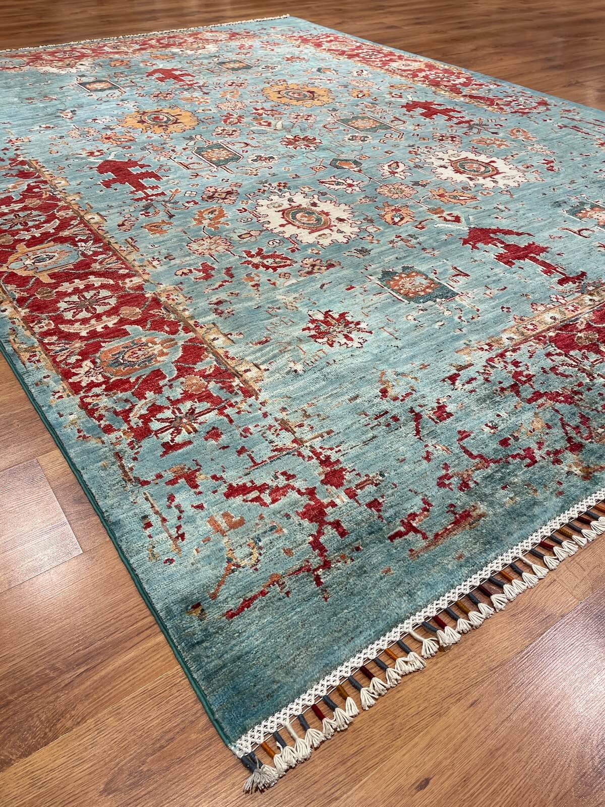 Afghan Binbirgece Handwoven Rug – 209X292 by Camel Carpet