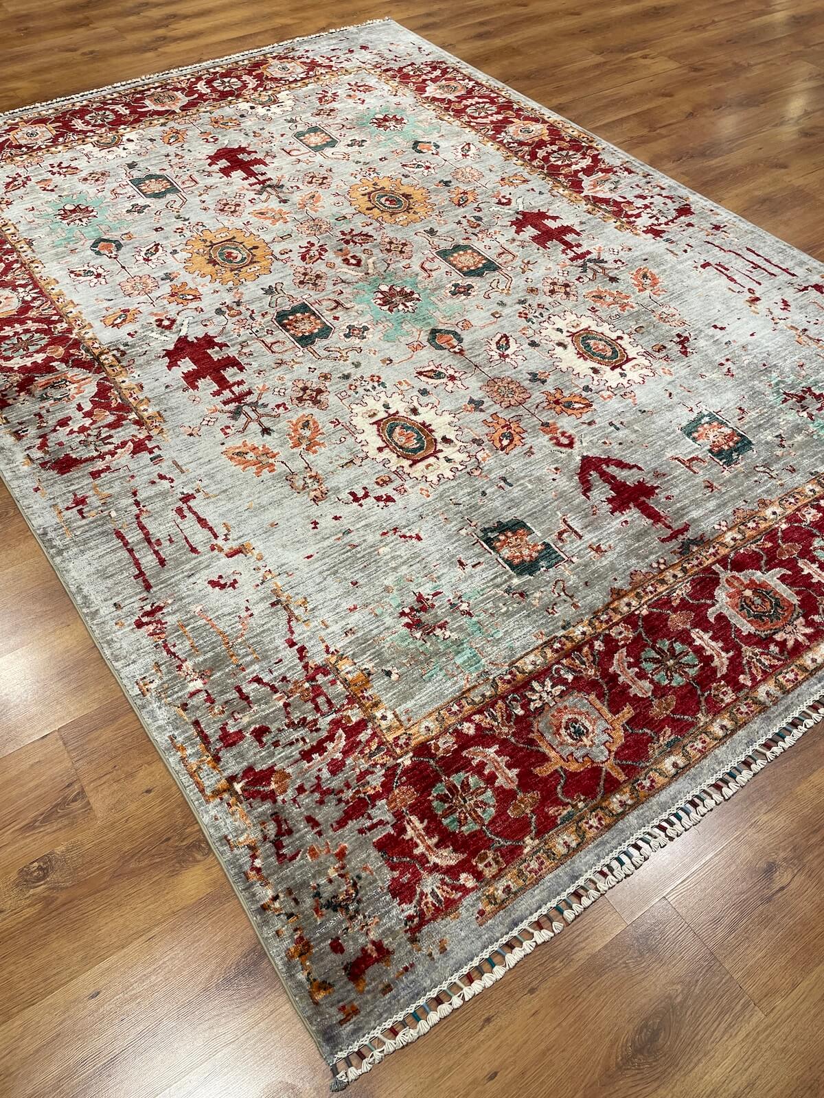 Afghan Binbirgece Handwoven Rug – 214X301 by Camel Carpet
