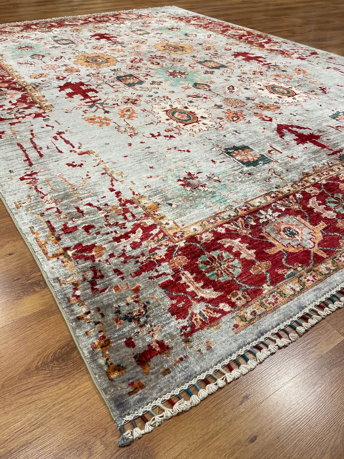 Afghan Binbirgece Handwoven Rug – 214X301 by Camel Carpet