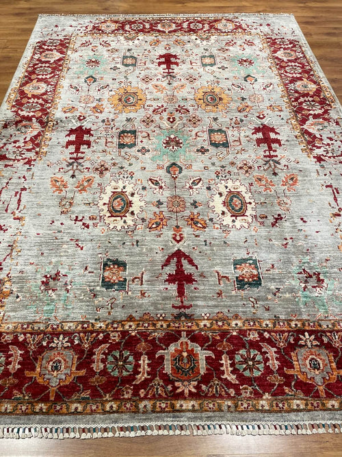 Afghan Binbirgece Handwoven Rug – 214X301 by Camel Carpet