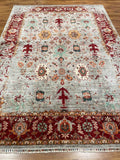 Afghan Binbirgece Handwoven Rug – 214X301 by Camel Carpet