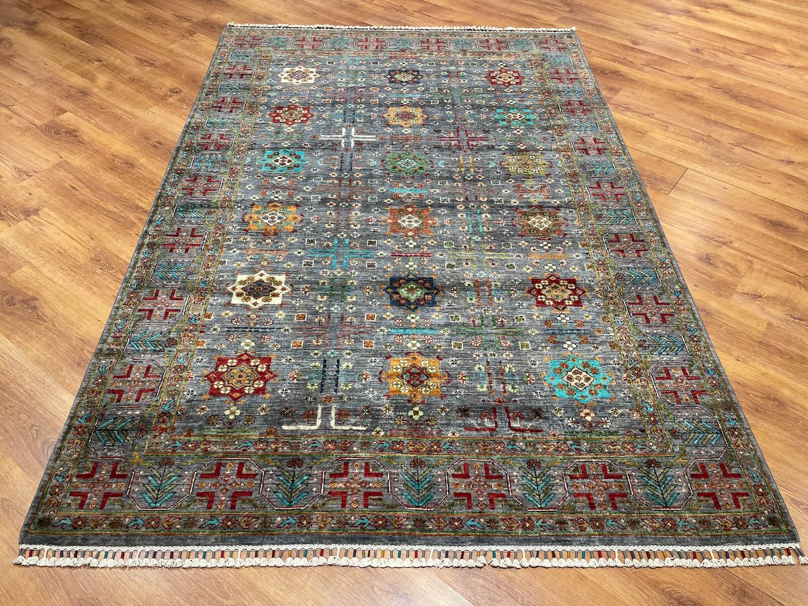 Afghan Binbirgece Handwoven Rug by Camel Carpet