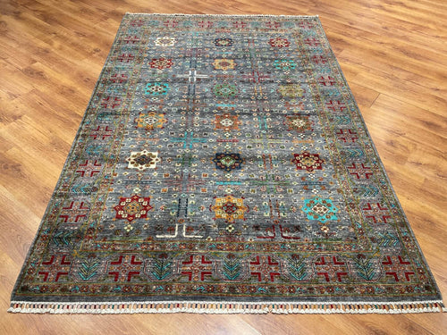Afghan Binbirgece Handwoven Rug by Camel Carpet