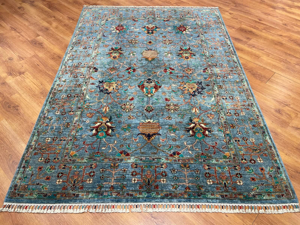 Afghan Binbirgece Handwoven Rug by Camel Carpet