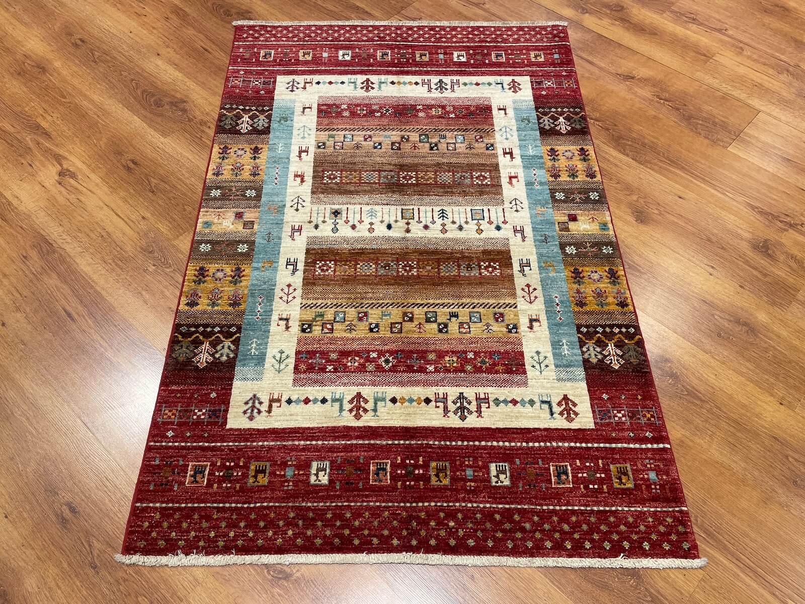 Afghan Binbirgece Handwoven Rug by Camel Carpet
