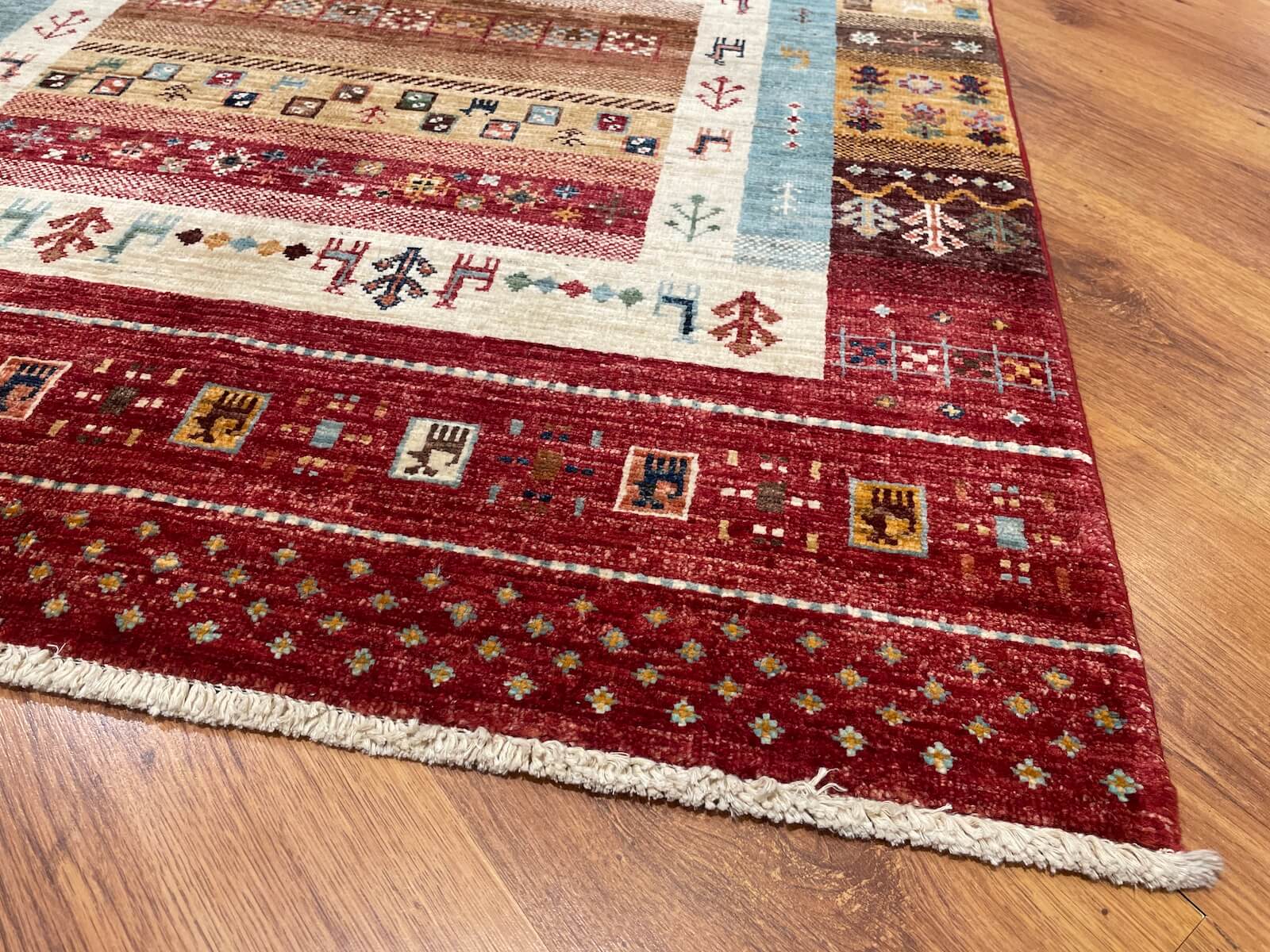 Afghan Binbirgece Handwoven Rug by Camel Carpet