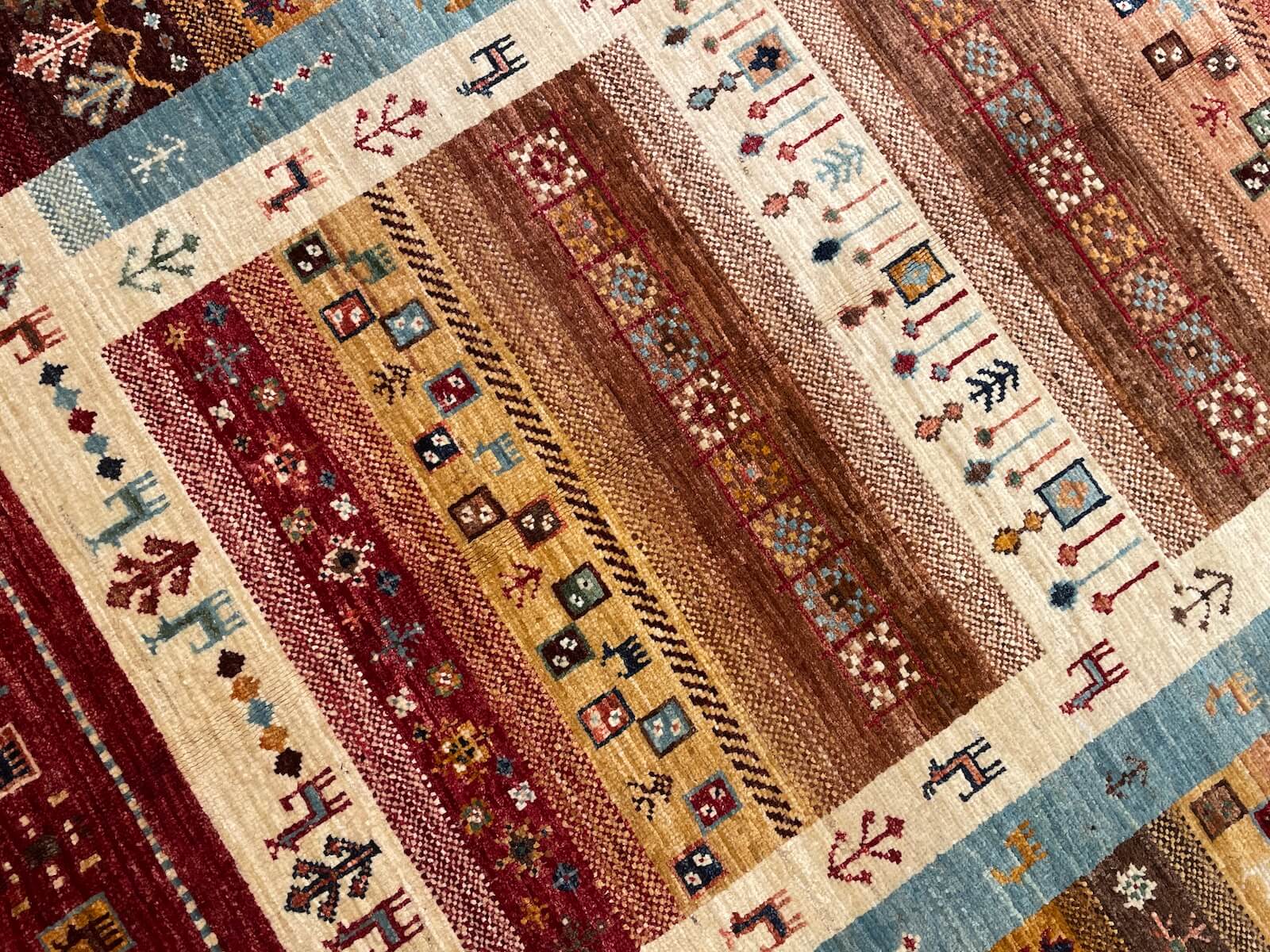 Afghan Binbirgece Handwoven Rug by Camel Carpet