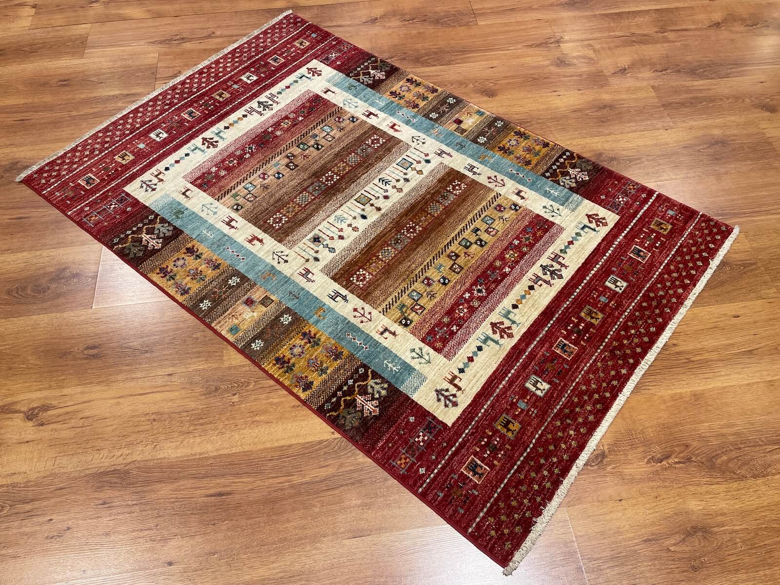 Afghan Binbirgece Handwoven Rug by Camel Carpet