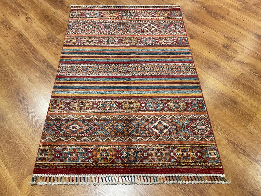 Afghan Binbirgece Handwoven Rug by Camel Carpet