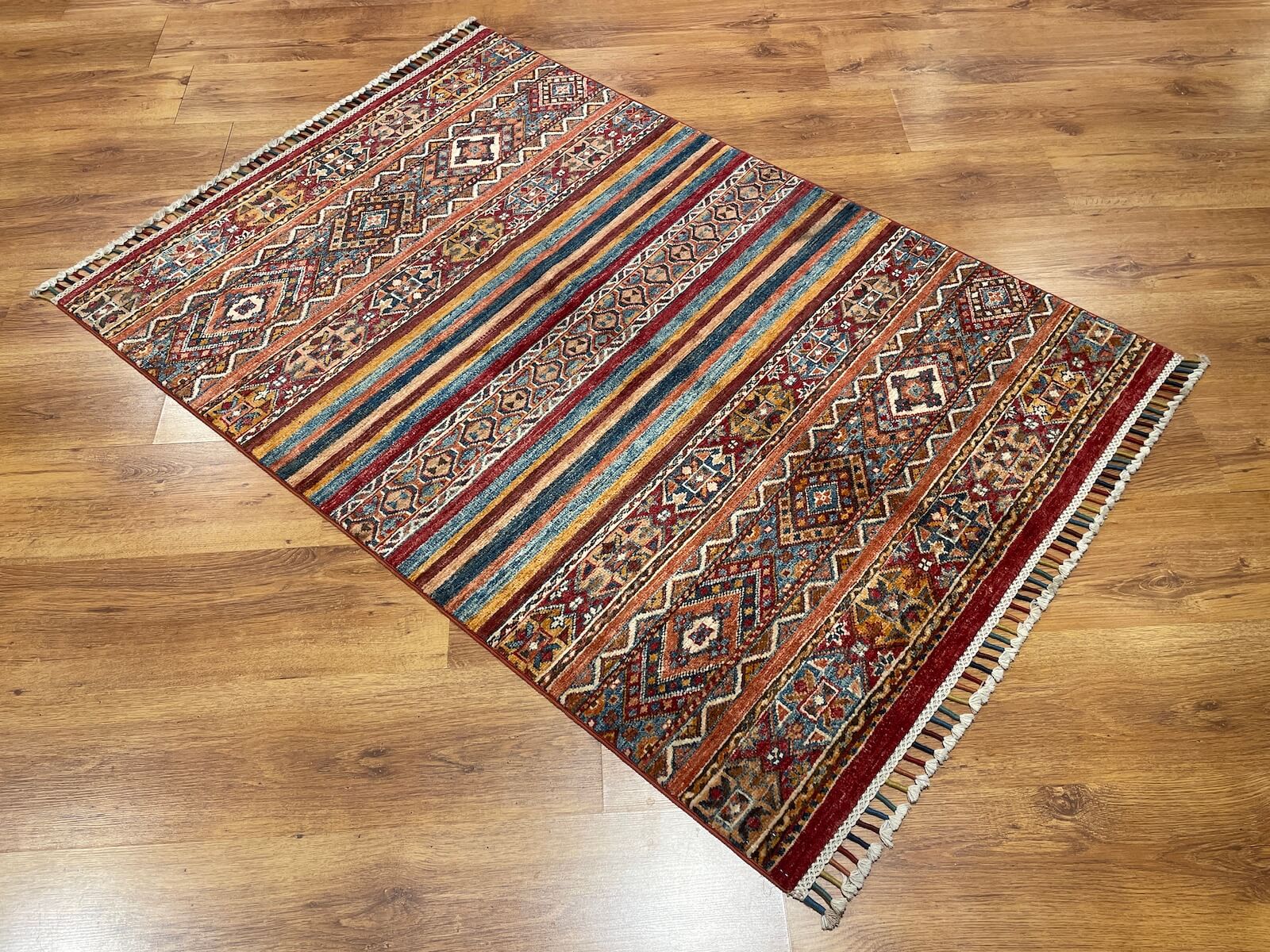 Afghan Binbirgece Handwoven Rug by Camel Carpet
