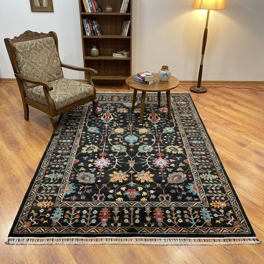 Afghan Binbirgece Handwoven Rug by Camel Carpet