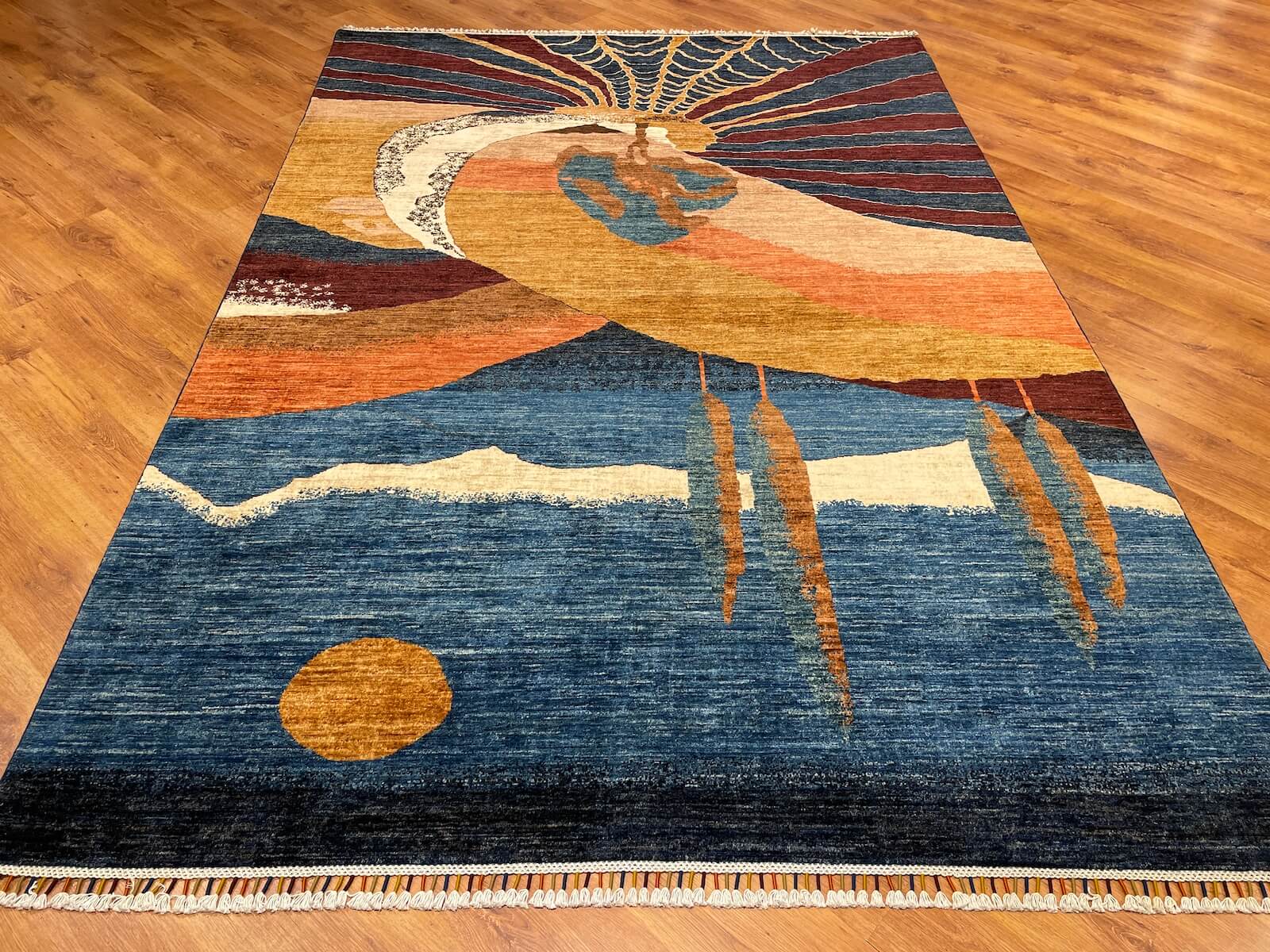 Afghan Binbirgece Handwoven Rug by Camel Carpet