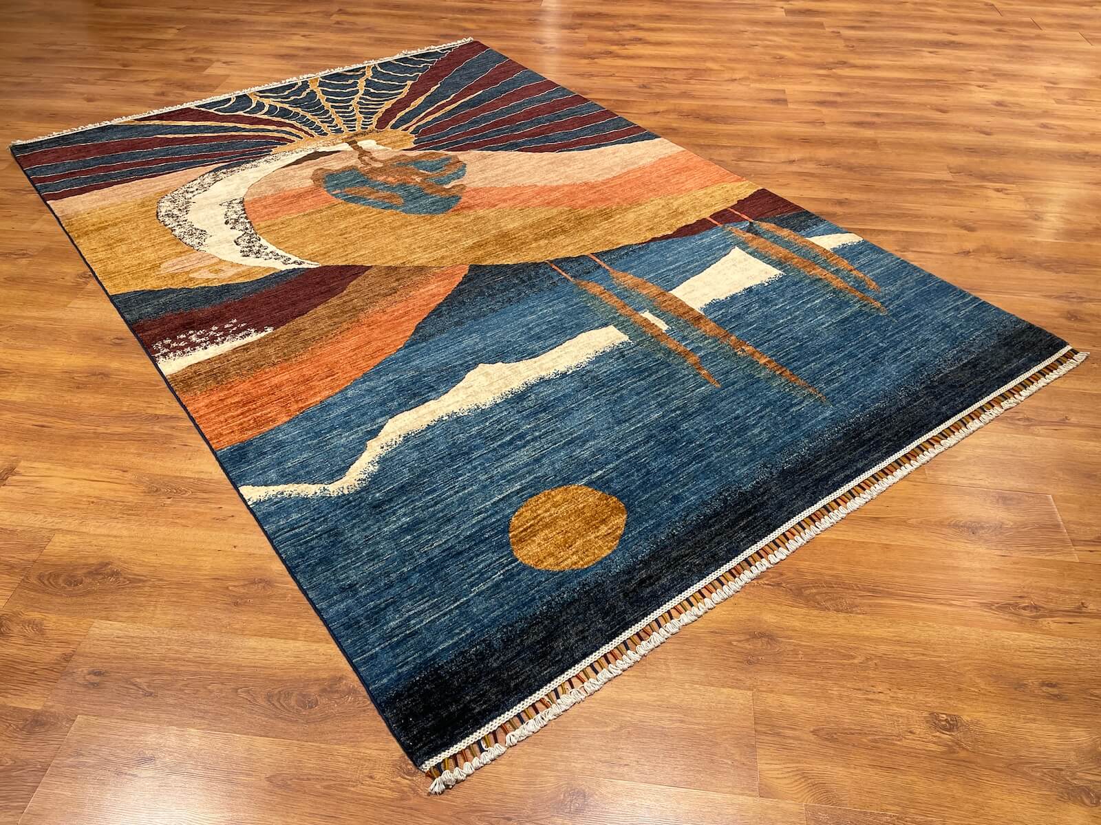 Afghan Binbirgece Handwoven Rug by Camel Carpet