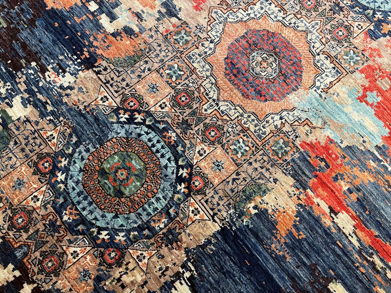 Afghan Binbirgece Handwoven Rug by Camel Carpet