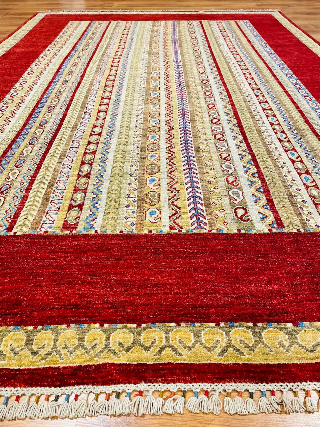 Afghan Binbirgece Handwoven Rug – 198X290 by Camel Carpet