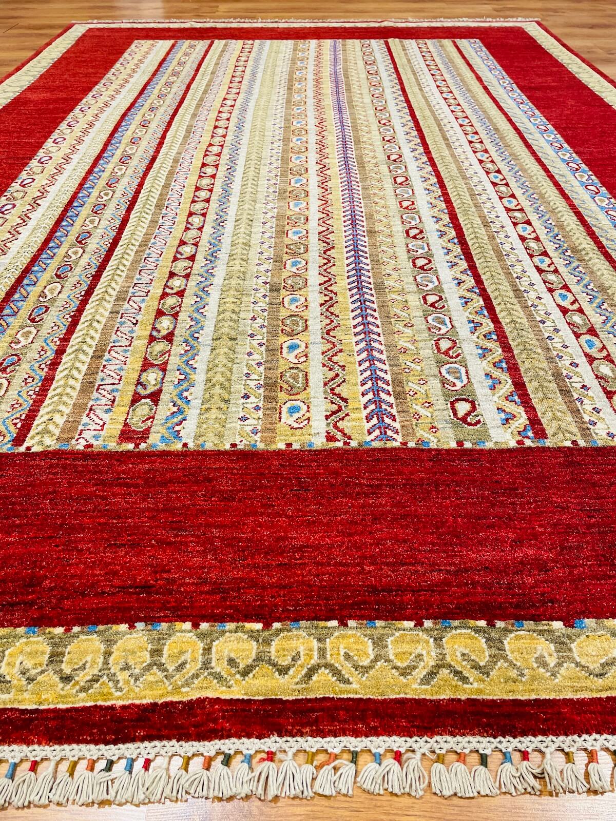Afghan Binbirgece Handwoven Rug – 198X290 by Camel Carpet