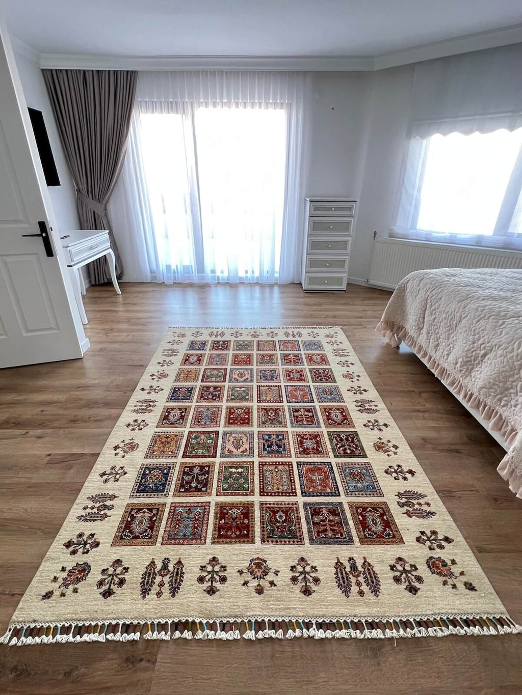 Afghan Binbirgece Handwoven Rug by Camel Carpet