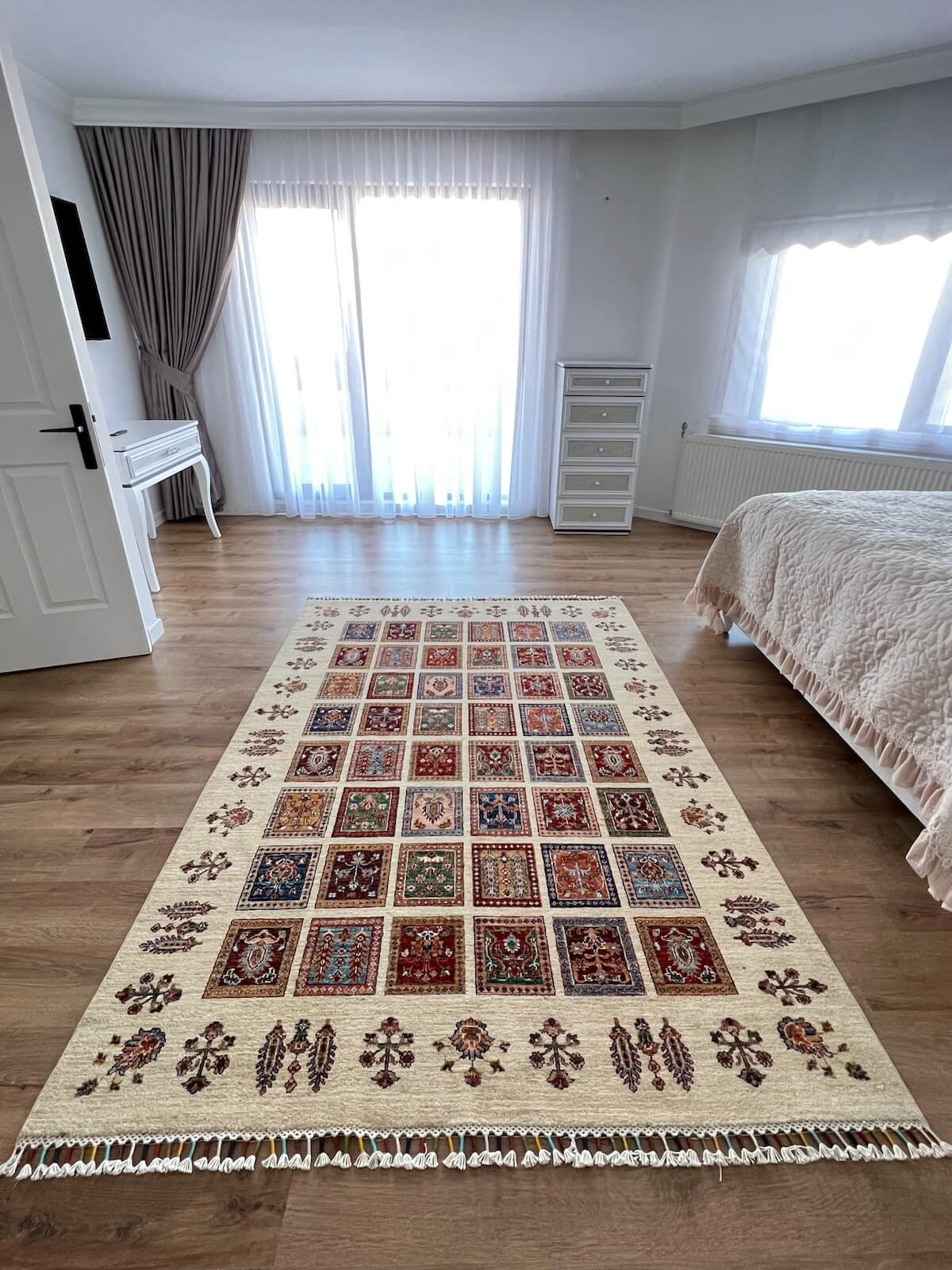 Afghan Binbirgece Handwoven Rug by Camel Carpet