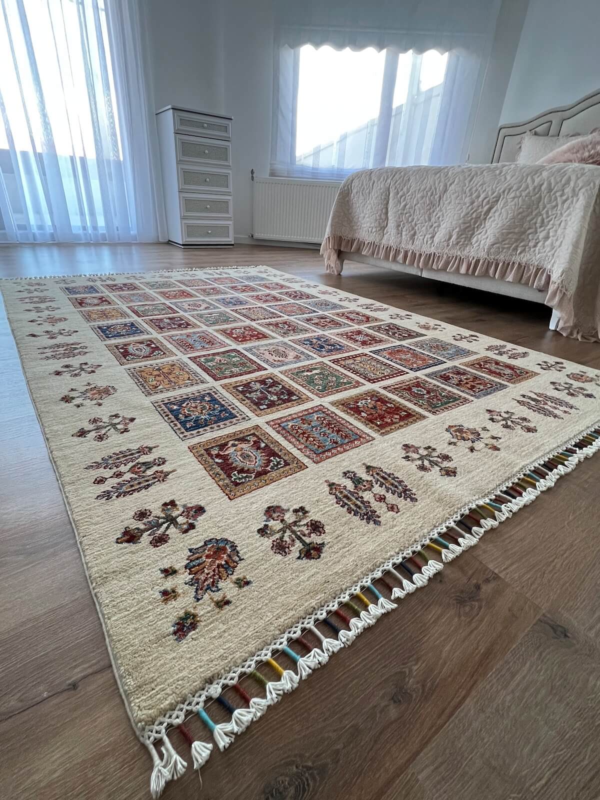 Afghan Binbirgece Handwoven Rug by Camel Carpet