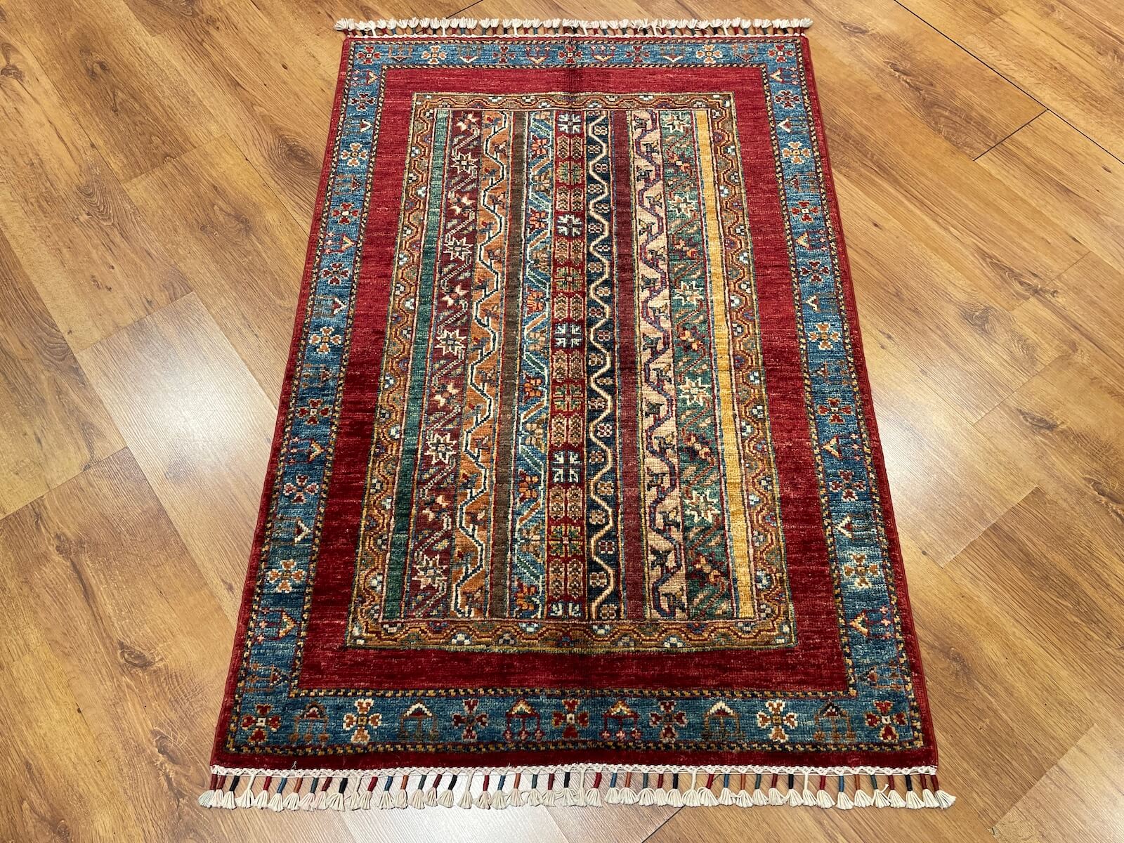 Afghan Binbirgece Handwoven Rug – 85X125 by Camel Carpet