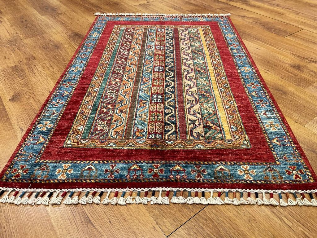 Afghan Binbirgece Handwoven Rug – 85X125 by Camel Carpet