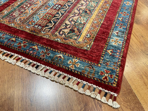 Afghan Binbirgece Handwoven Rug – 85X125 by Camel Carpet
