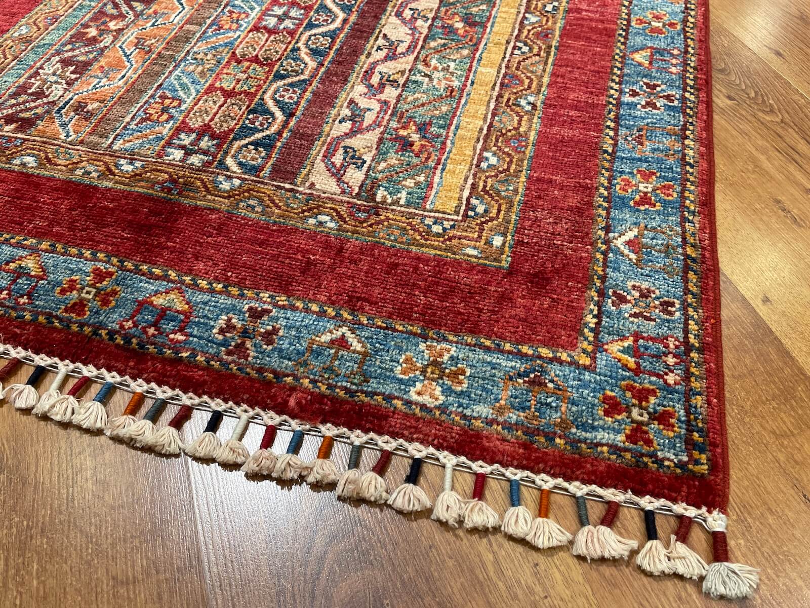 Afghan Binbirgece Handwoven Rug – 83X129 by Camel Carpet