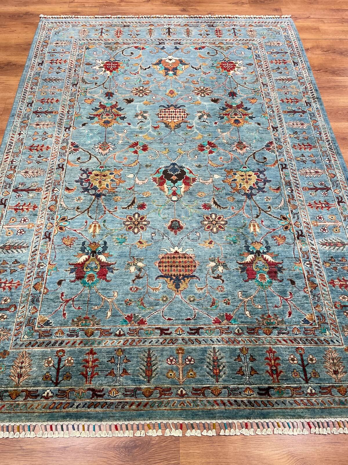 Afghan Binbirgece Handwoven Rug – 173X241 by Camel Carpet