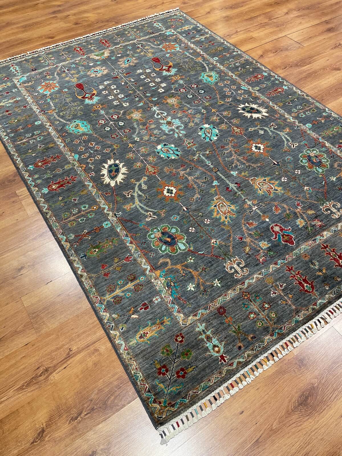 Afghan Binbirgece Handwoven Rug – 176X253 by Camel Carpet