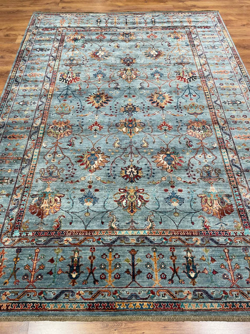 Afghan Binbirgece Handwoven Rug – 206X293 by Camel Carpet