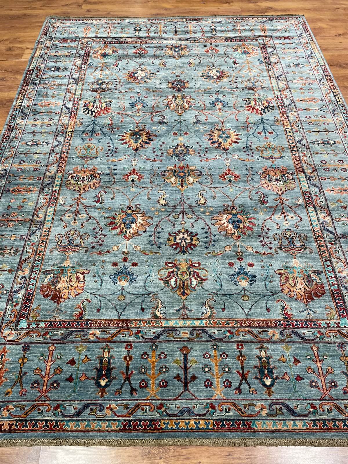 Afghan Binbirgece Handwoven Rug – 206X293 by Camel Carpet