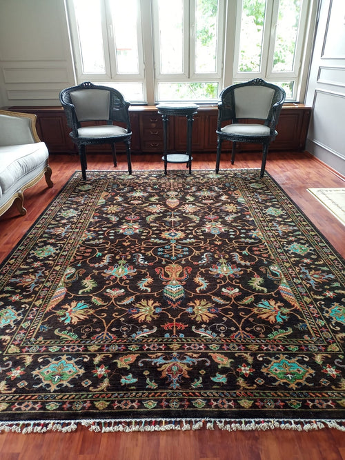 Afghan Binbirgece Handwoven Rug by Camel Carpet