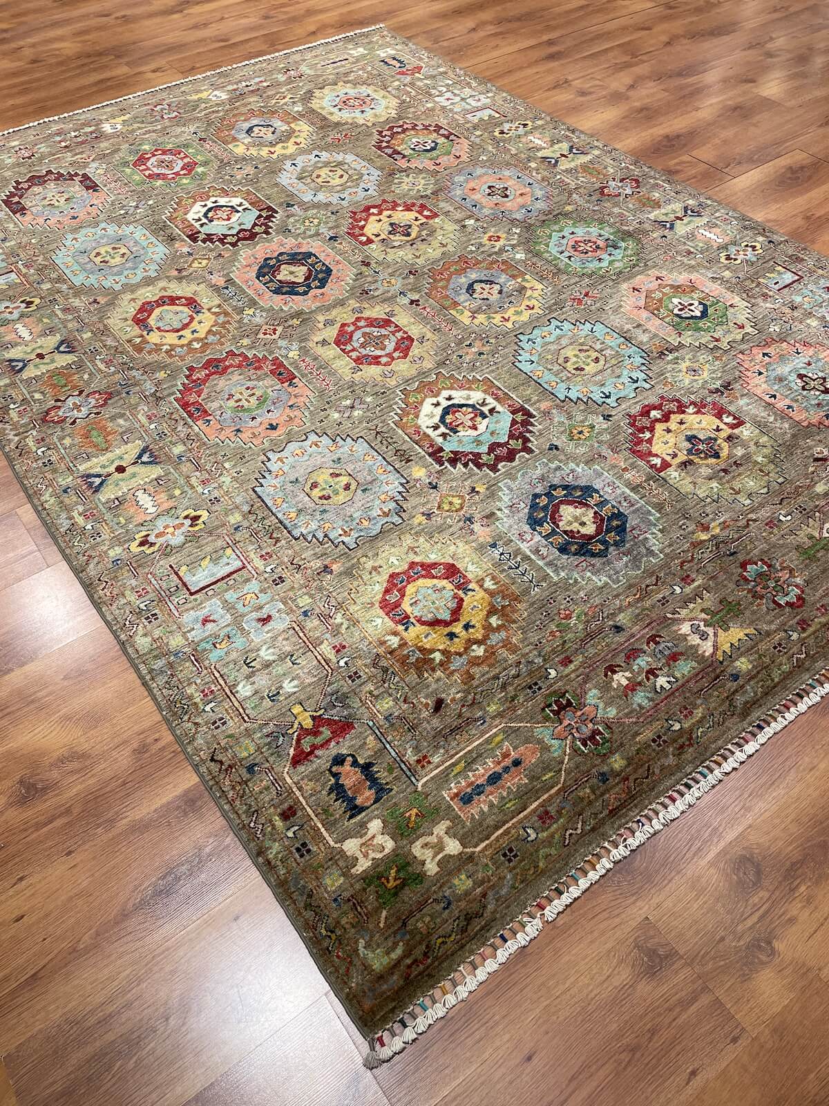 Afghan Binbirgece Handwoven Rug by Camel Carpet