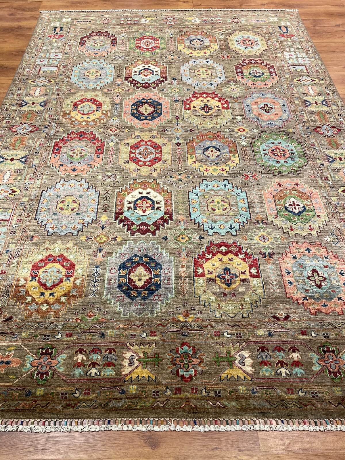 Afghan Binbirgece Handwoven Rug by Camel Carpet