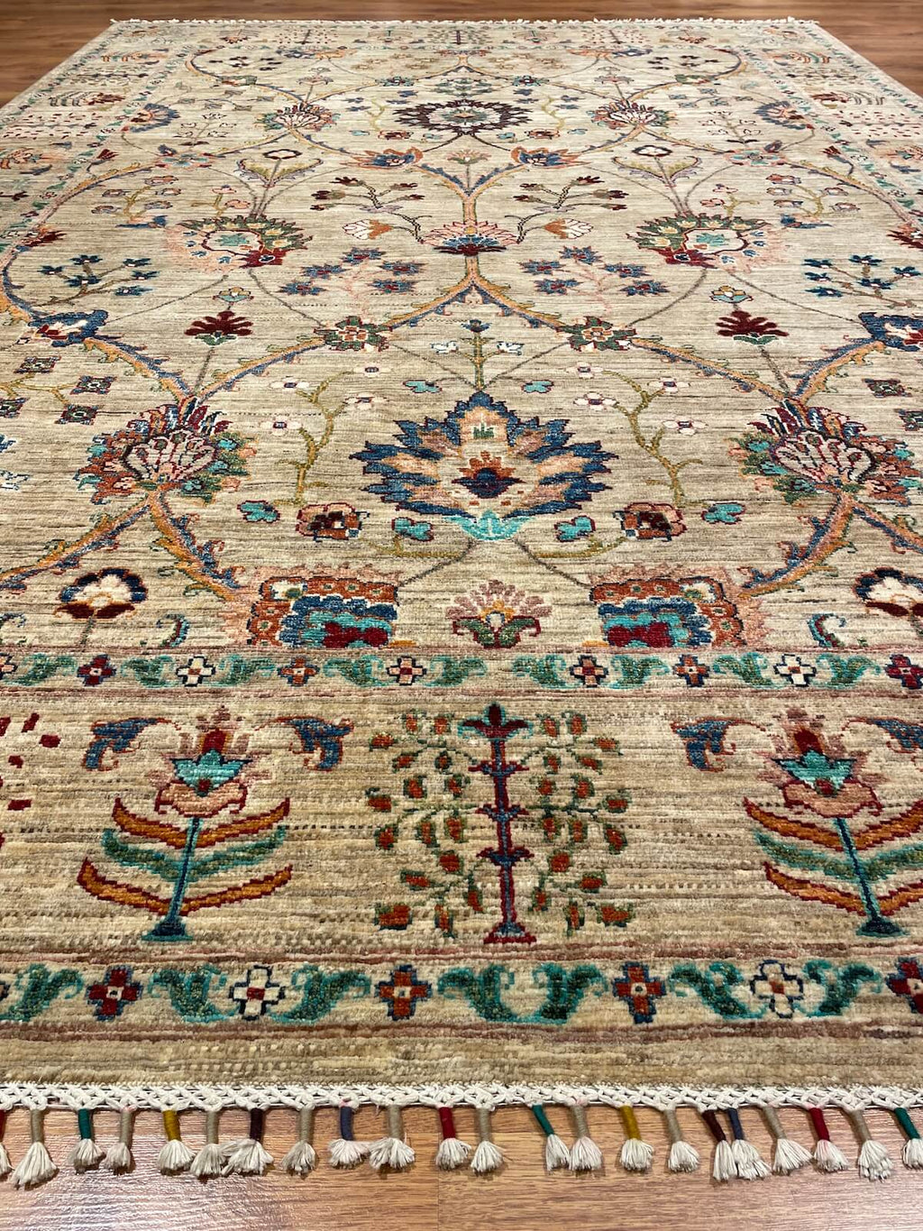 Afghan Binbirgece Handwoven Rug by Camel Carpet