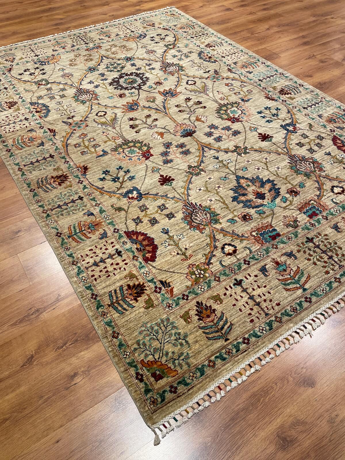 Afghan Binbirgece Handwoven Rug by Camel Carpet