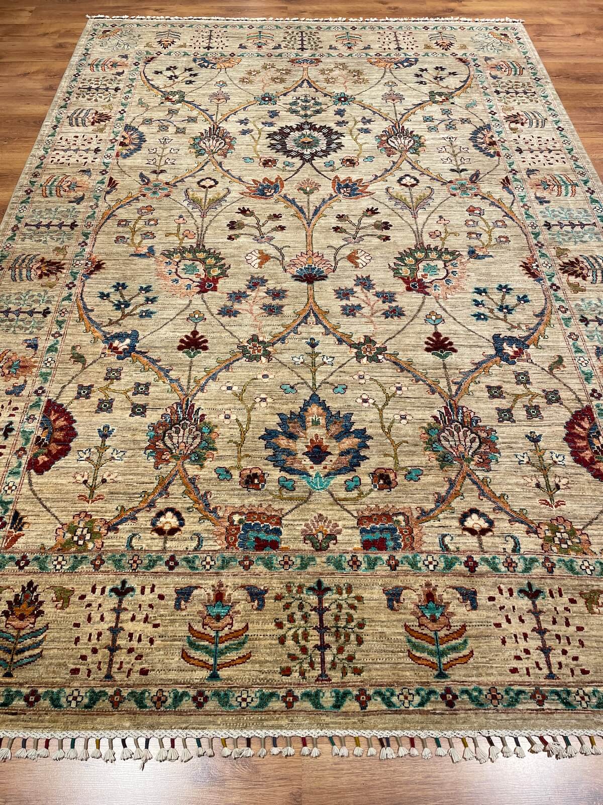 Afghan Binbirgece Handwoven Rug by Camel Carpet