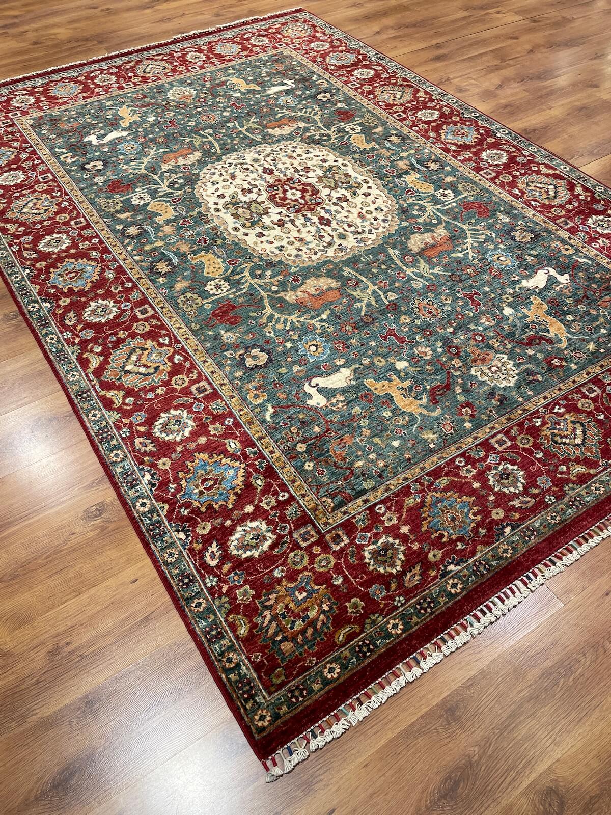 Afghan Binbirgece Handwoven Rug by Camel Carpet