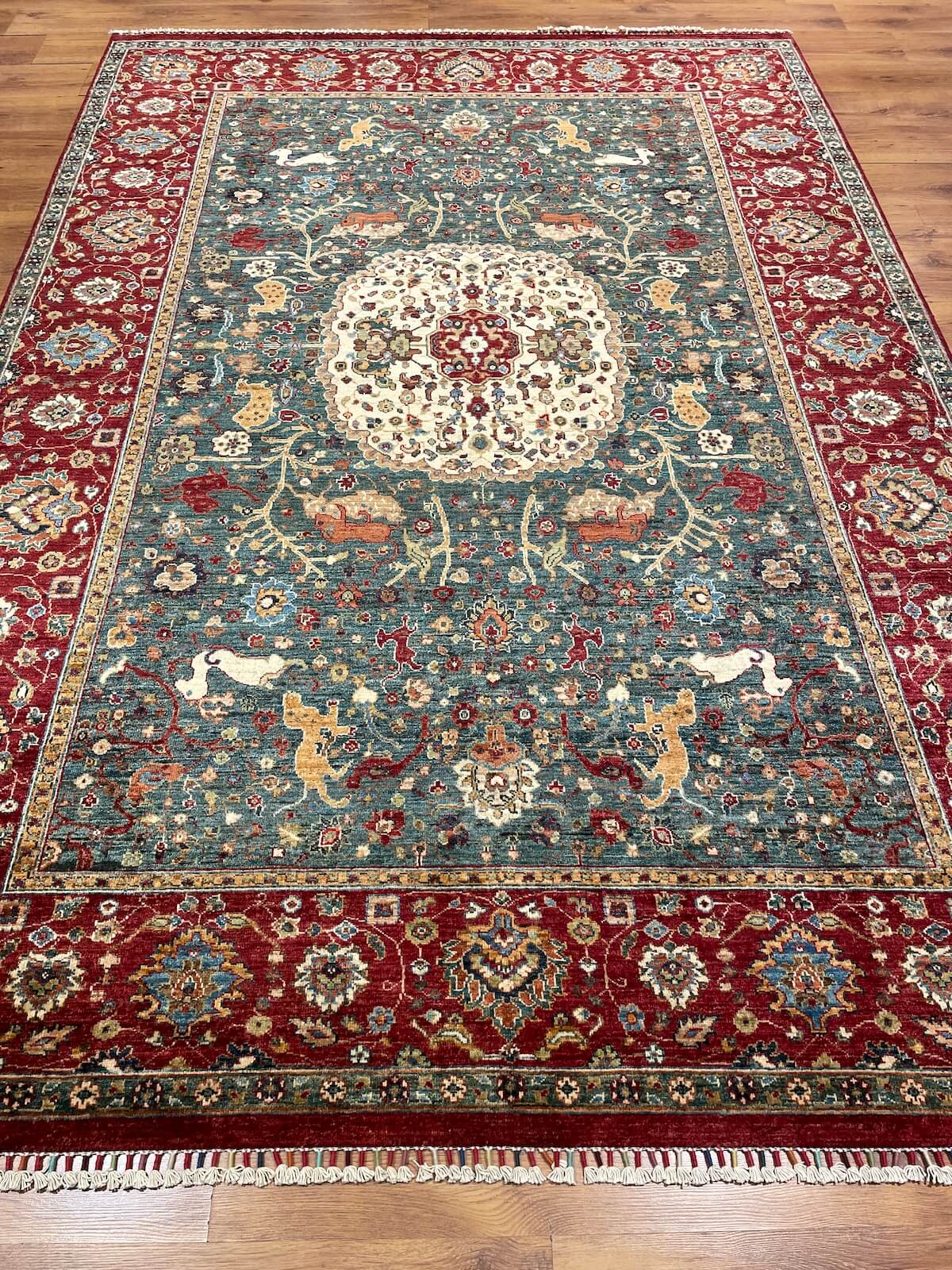 Afghan Binbirgece Handwoven Rug by Camel Carpet