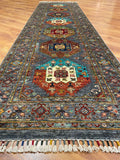 Afghan Binbirgece Handwoven Runner Rug – 83X304 by Camel Carpet