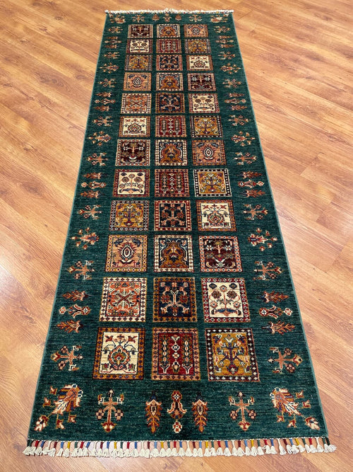 Afghan Binbirgece Handwoven Runner Rug – 86X253 by Camel Carpet