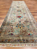 Afghan Binbirgece Handwoven Runner Rug – 80X293 by Camel Carpet