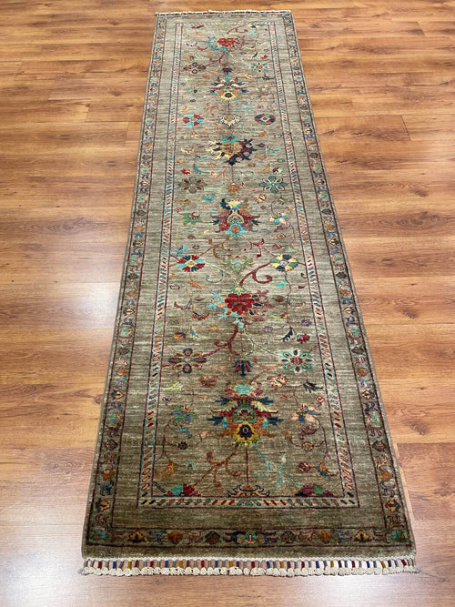 Afghan Binbirgece Handwoven Runner Rug by Camel Carpet