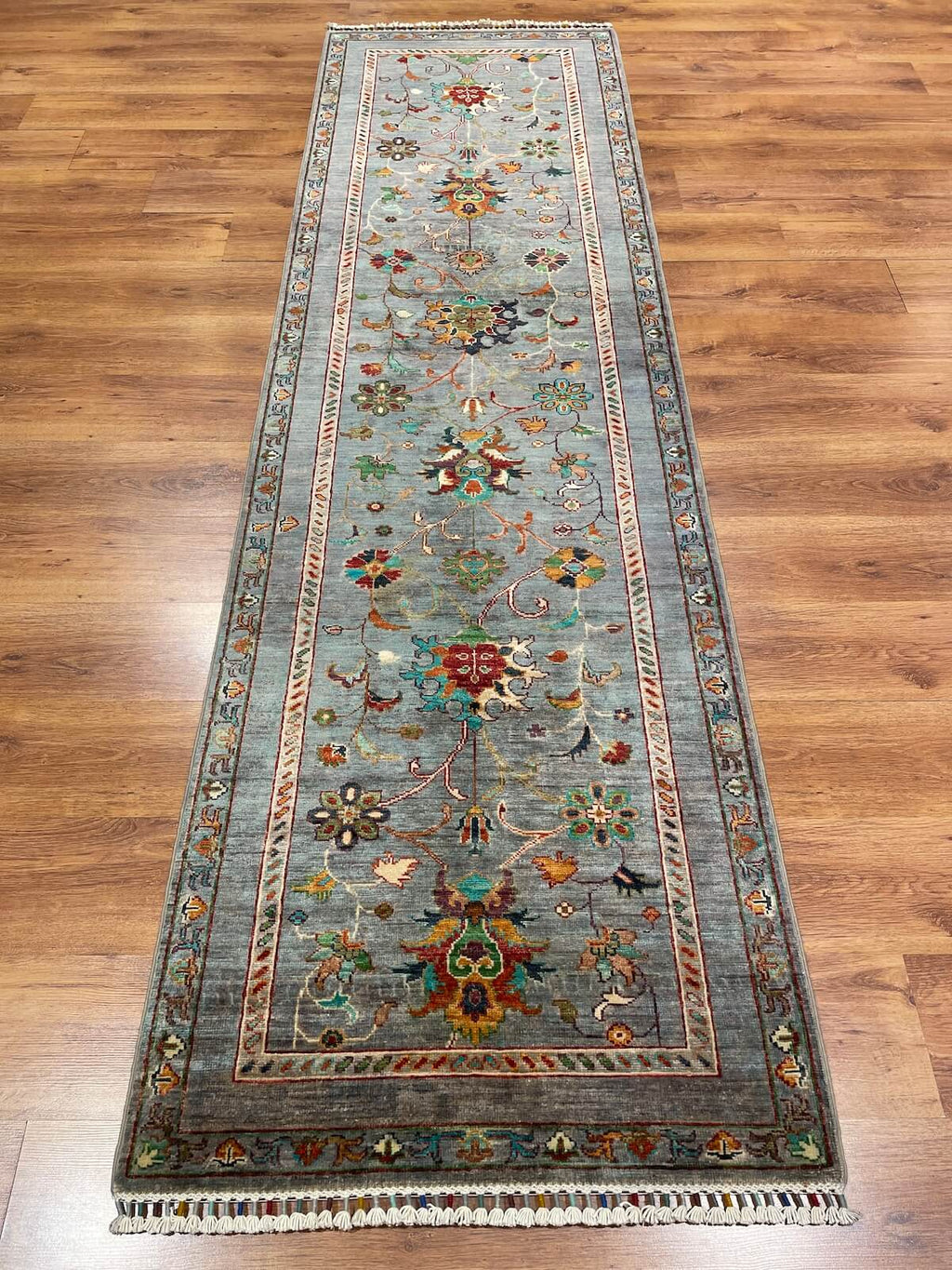 Afghan Binbirgece Handwoven Runner Rug by Camel Carpet