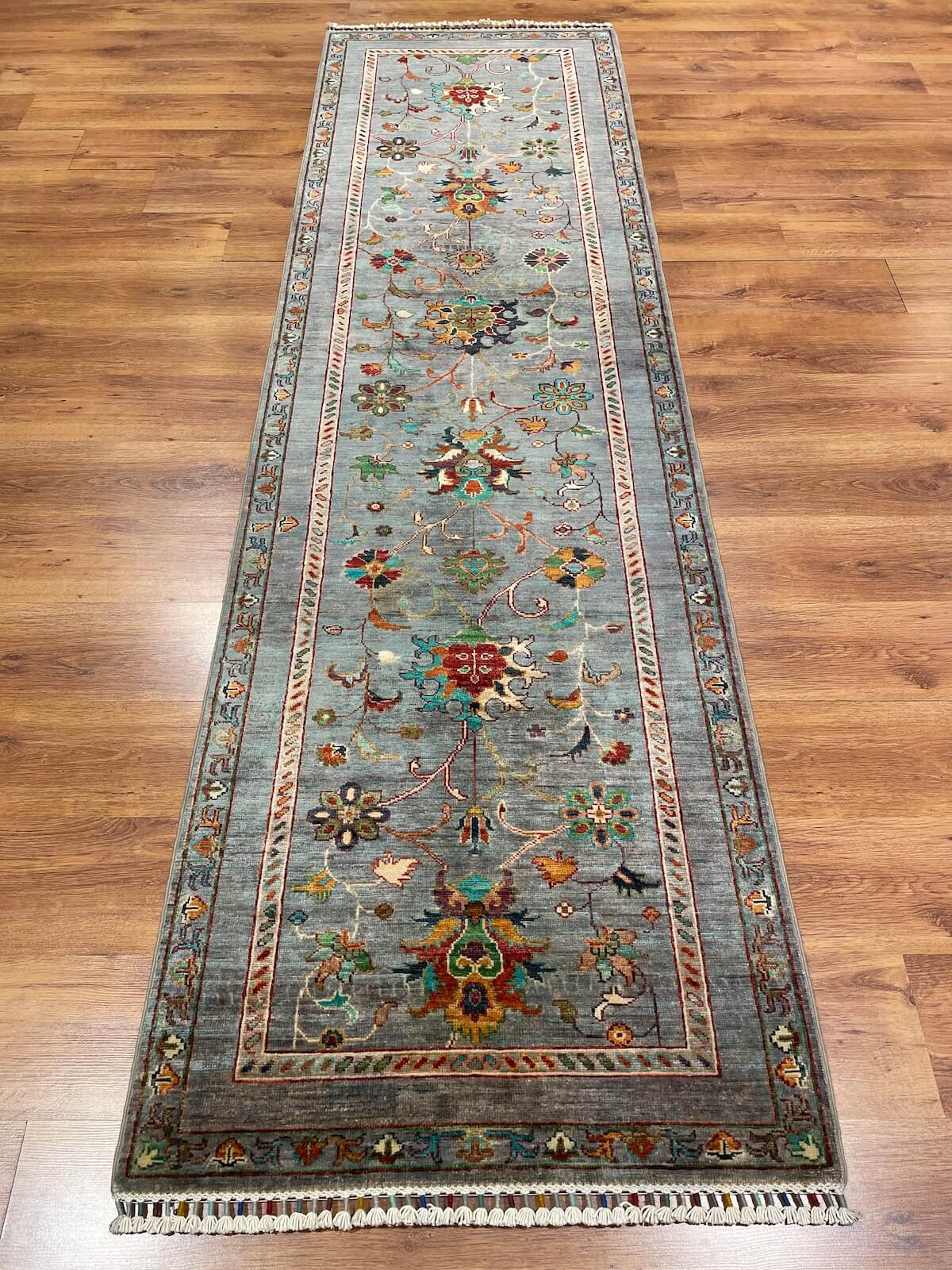 Afghan Binbirgece Handwoven Runner Rug by Camel Carpet