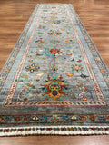 Afghan Binbirgece Handwoven Runner Rug by Camel Carpet