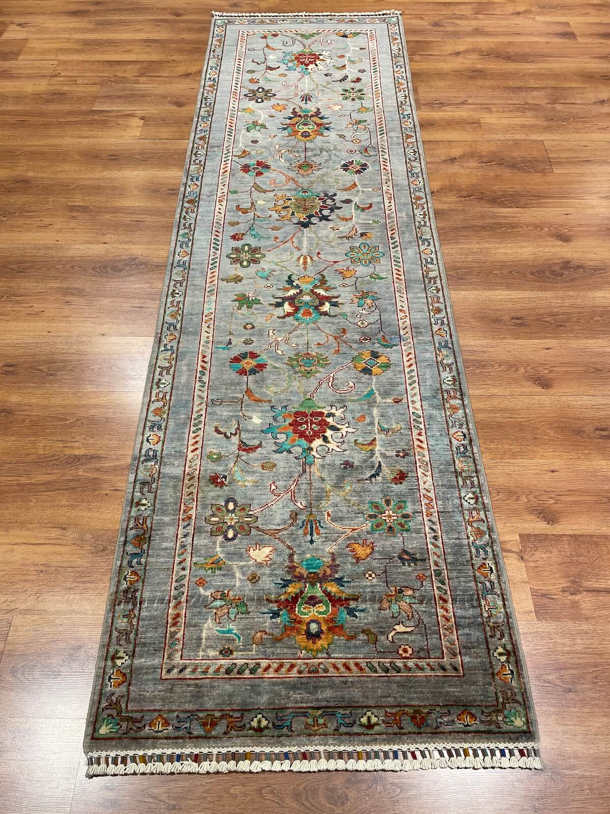 Afghan Binbirgece Handwoven Runner Rug – 86X297 by Camel Carpet